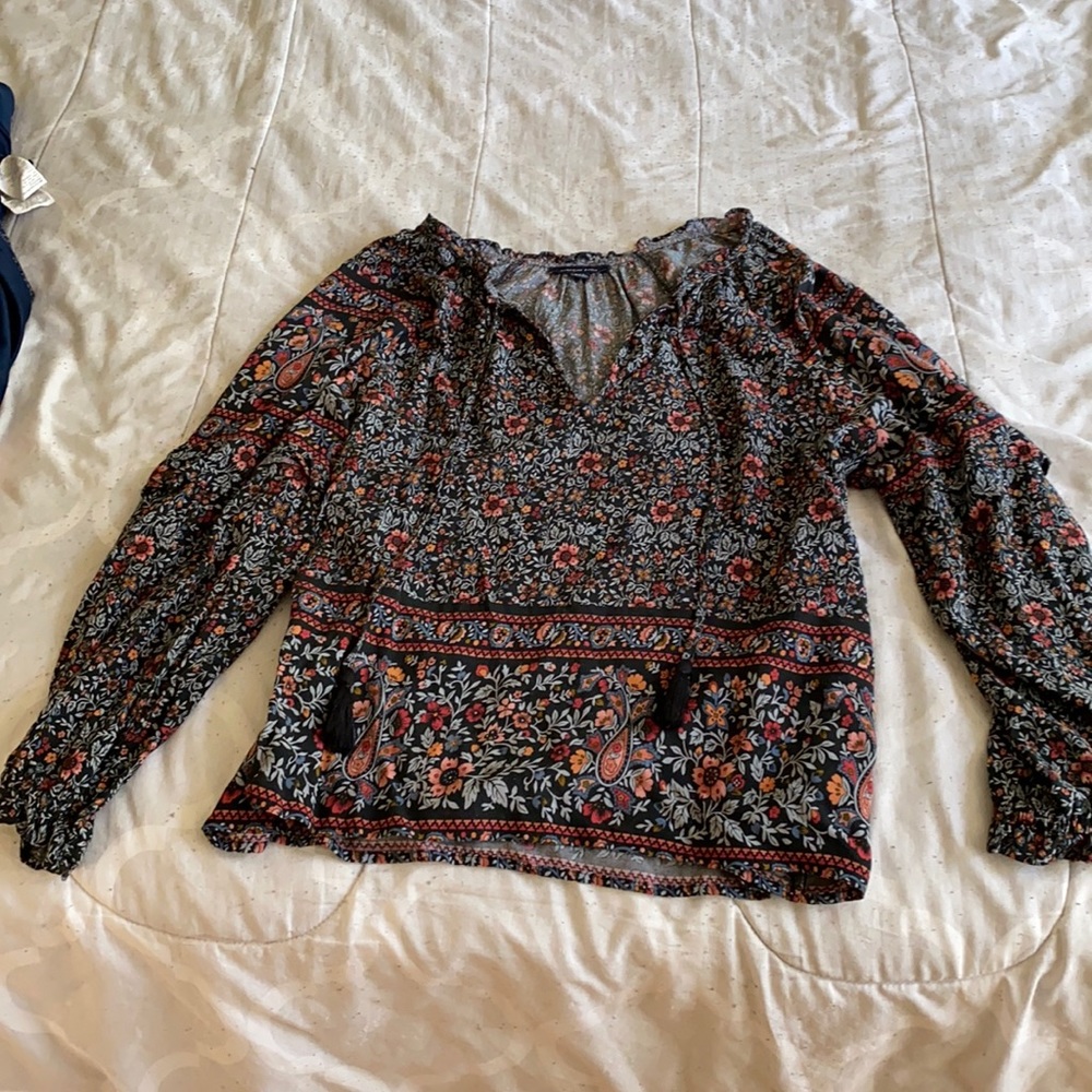 Long sleeve blouse
